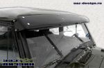 Козырек крыши передний УАЗ 469, Хантер солнцезащитный «Дельта»
