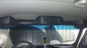 Купить Полка верхняя УАЗ 469, Хантер под магнитолу (фанера) Люкс в интернет магазине в Ульяновске