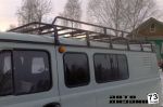 Багажник УАЗ 452 «Удлиненный Усиленный» (12 опор, 2.95 м)