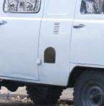 Лючок бензобака УАЗ 452, Буханка (пластик)