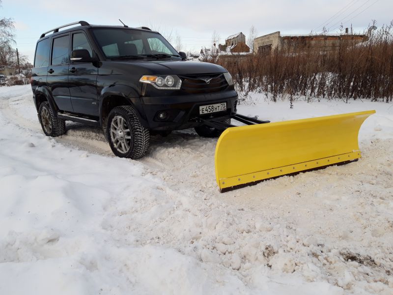 УАЗ-снегоочиститель (как?) - пластиковыеокнавтольятти.рф