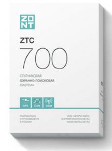 Спутниковая охранно-поисковая система Zont ZTC-700