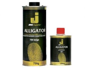 Купить Защитное покрытие ALLIGATOR (0,75+0,25 кг) черный в интернет магазине в Ульяновске 