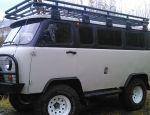 Багажник УАЗ 452 «Аллигатор» (10 съемных листовых опор, 3.7 метра)
