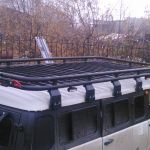 Багажник УАЗ 452 «Аллигатор» (10 съемных листовых опор, 3.7 метра)