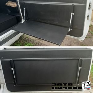 Купить Столик откидной на дверь багажника УАЗ Патриот увеличенный (900*400 мм) в интернет магазине в Ульяновске 